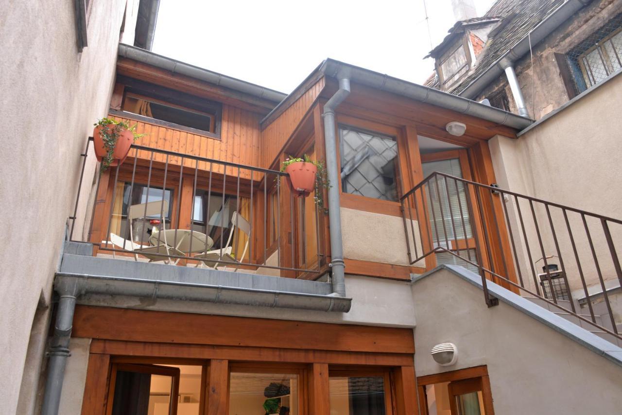 Appartement La Terrasse Sur Cour Колмар Екстериор снимка